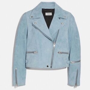 Coach Jacket (Suede Ghost Biker)